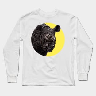 Black rhino Long Sleeve T-Shirt